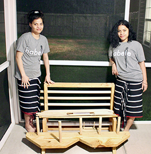 FSM Migrants North Carolina with Loom and Warp Board